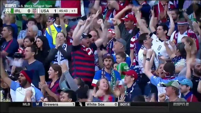 Bobby Wood Goal - Ireland vs USA 0-1  02.06.2018 (HD)