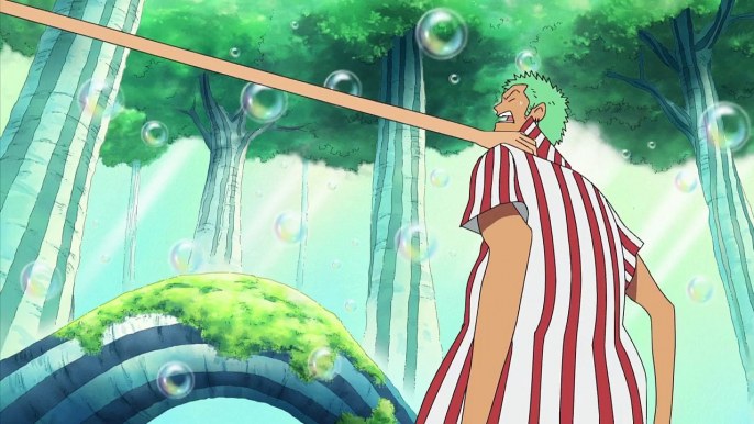 Luffy sent Zoro flying at Sabaody Archipelago ! #224