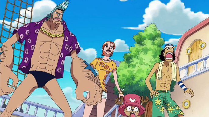 Straw Hats sees a mermaid for the first time - Sanji's hilarious reaction ! #183