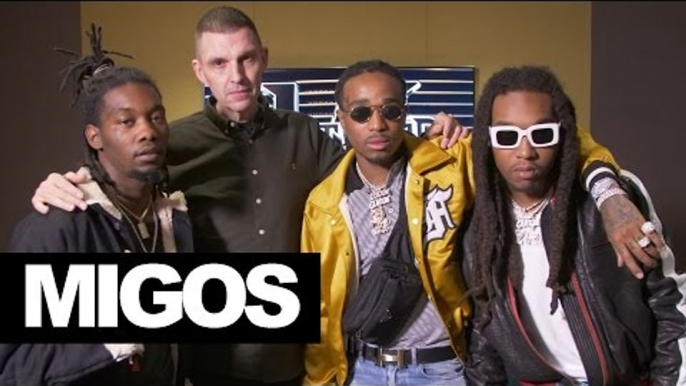 Migos in London talking new releases, Cardi B & Offset & Jewellery