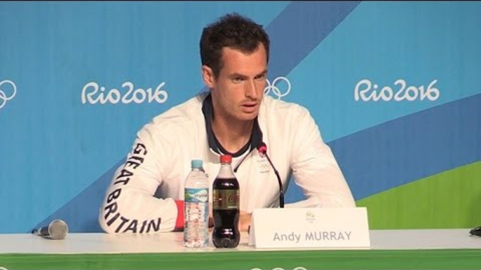 Press Conference With Andy Murray Ahead Of The Olympics Games