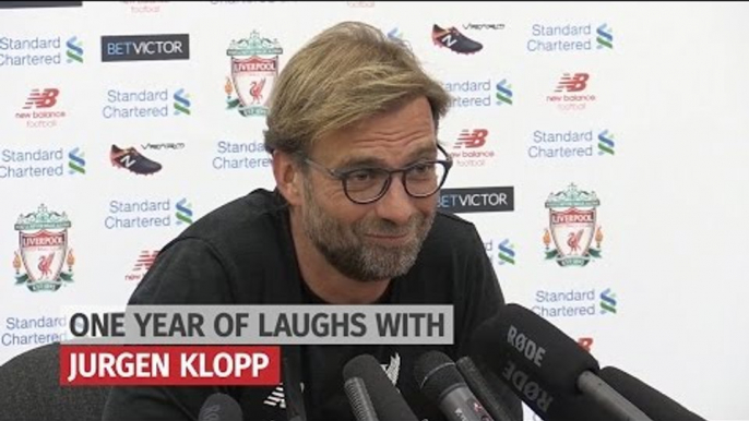 One Year Of Laughs With Liverpool's Jurgen Klopp