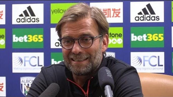 West Brom 0-1 Liverpool - Jurgen Klopp Full Post Match Press Conference