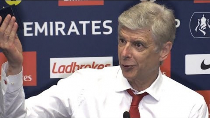 Arsene Wenger Full Press Conference After Arsenal Win FA Cup - Arsenal 2-1 Chelsea