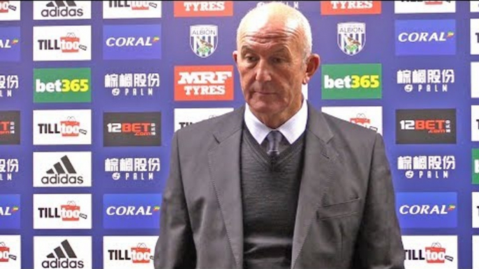 West Brom 0-4 Chelsea - Tony Pulis Post Match Press Conference - Premier League #WBACHE