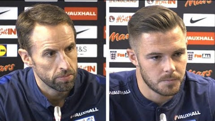 Gareth Southgate & Jack Butland Full Pre-Match Press Conference - Lithuania v England -WC Qualifying