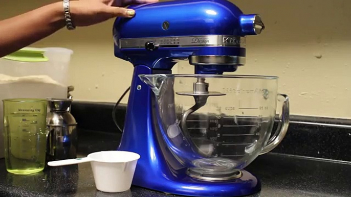 How to make chapati/chapathi/rotis dough using kitchen aid stand mixer