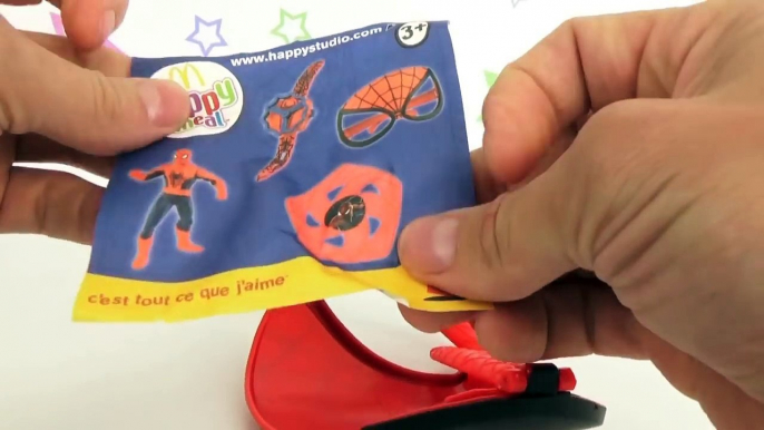 The Amazing Spider-Man Spiderman Happy Meal Mc Donalds new Mai - JOUET SURPRISE