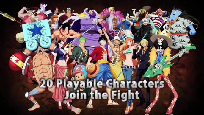 One Piece: Unlimited World Red PS3/Wii U Gameplay Trailer