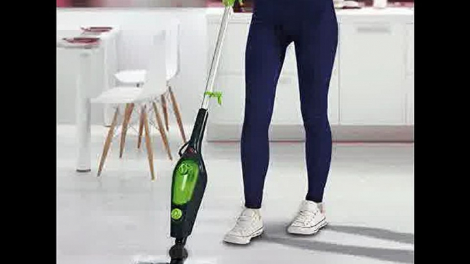 [- Multi Steam Mop, Power Hand Held 10 in 1 Cleaner for Hardwood Floors, Laminate, & Carpets wi