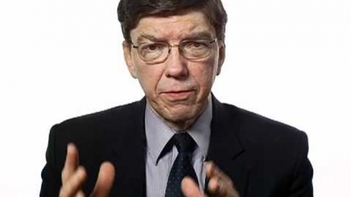 Clayton Christensen on Winners and Losers in the Next Economy