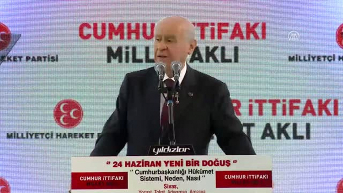 Bahçeli: "24 Haziran Seçimleri Büyük Milletimizi Lider Ülke Türkiye Ülküsüne Götürecek Yolun...