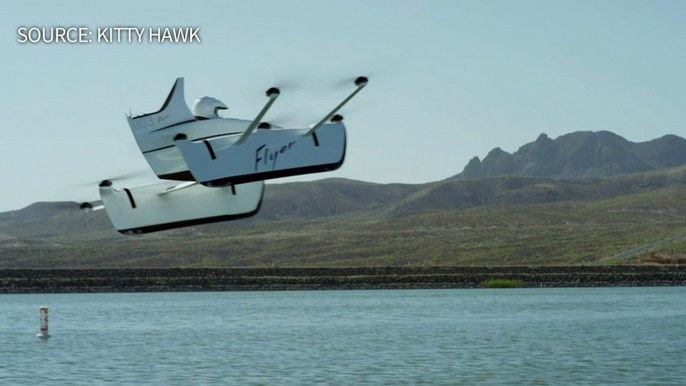 Flying car startup backed by Google founder offers test flights