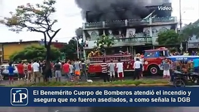 Nicaragua despertó este sábado horrorizada: seis personas, incluyendo dos niños, fueron quemados vivos. Vecinos señalan a paramilitares de incendiar el inmueble