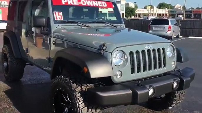 2015 Jeep Wrangler Unlimited Texarkana TX | Lifted Jeep Dealer Texarkana TX