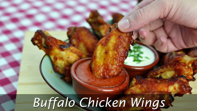 Buffalo Chicken Wings - Baked Buffalo Hot Wings Recipe