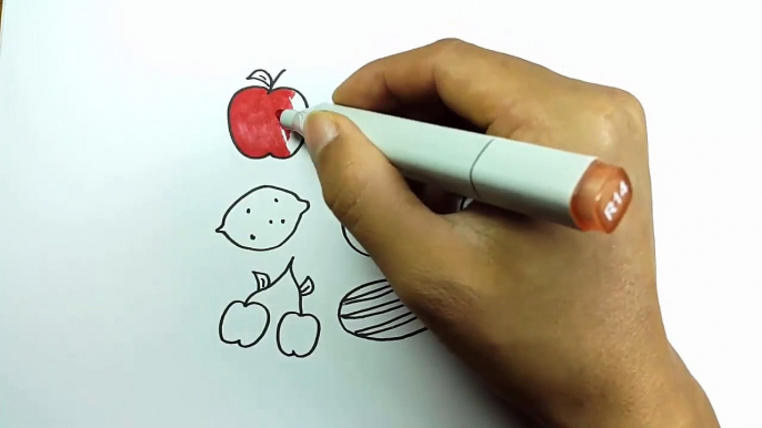 Learn Colors With Fruits For Kids Learn Colours For Children