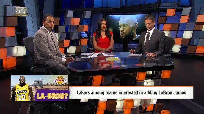Stephen A. Smith: LeBron James would make Lakers ‘a show again’ | First Take | ESPN