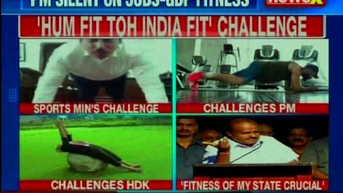 Fitness challenge PM Modi takes up 'Fit India Challenge'; urges Indians to practice breathing exercise