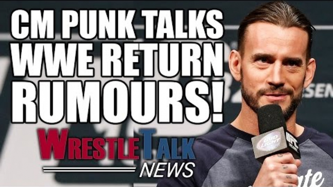 CM Punk Talks WWE Return Rumors & UFC Future! Conor McGregor Wrestling In WWE? | WrestleTalk News