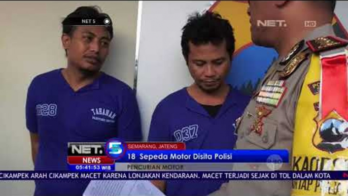 Polisi Tangkap Pelaku Pencurian Sepeda Motor Dinas Seorang Polisi - NET 5