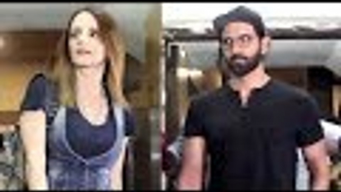Hrithik Roshan Spotted With Ex Wife Sussanne Khan | Bollywood Buzz