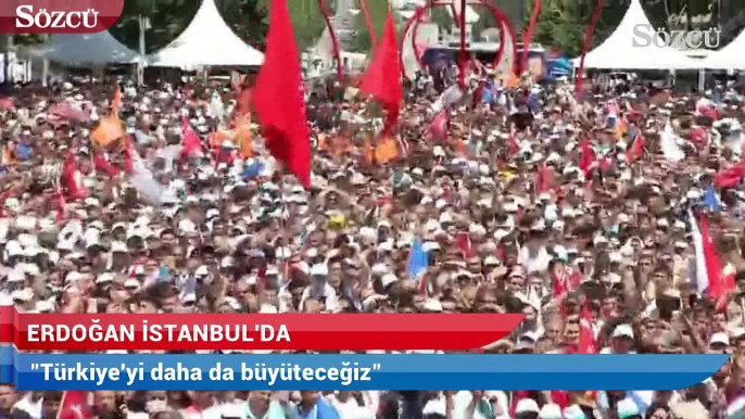 Cumhurbaşkanı Erdoğan İstanbul’da konuştu