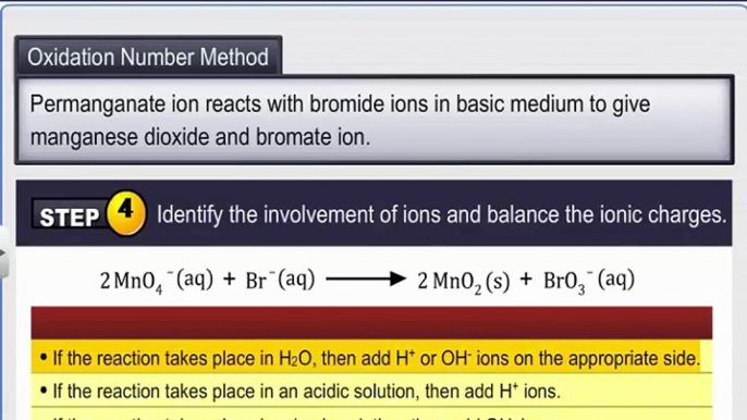 (5)CBSE Class 11 Chemistry, Redox Reactions – 5, Balancing Redox Equations