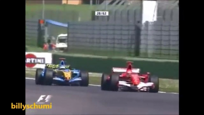 THE REVENGE MICHAEL SCHUMACHER VS FERNANDO ALONSO IMOLA 2006