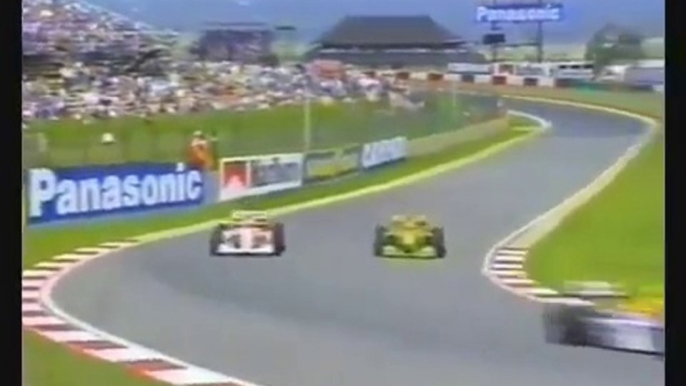 AYRTON SENNA VS MICHAEL SCHUMACHER SOUTH AFRICA