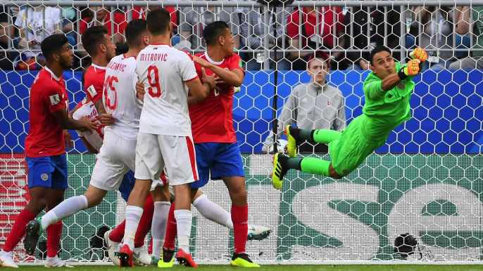 Costa Rica pierde 1-0 ante Serbia en su arranque en el Mundial