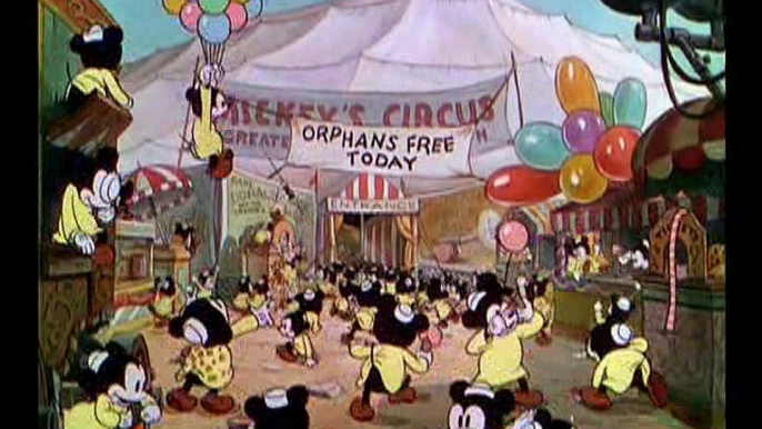 Mickey Mouse, Donald Duck - Mickey's Circus  (1936)