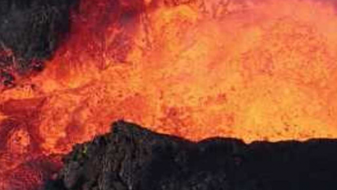 Aerial Video Captures Lava From Kilauea In Leilani Estates