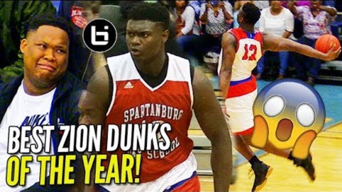 Zion Williamson DUNKS OF THE YEAR! WINDMILLS, 360s, BETWEEN THE LEGS!