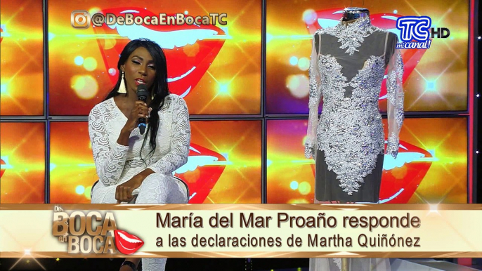 María del Mar Proaño responde a declaraciones de Martha Quiñónez