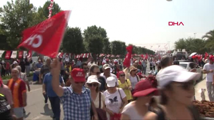 2-İstanbul İnce'nin Maltepe Mitingi Miting Alanında Toplanmalar Başladı