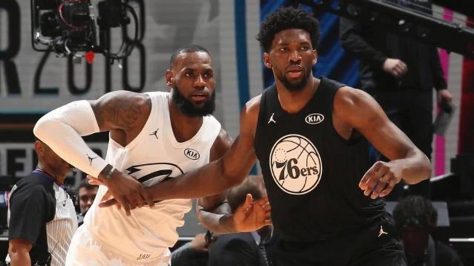 Joel Embiid has three-word pitch for LeBron James