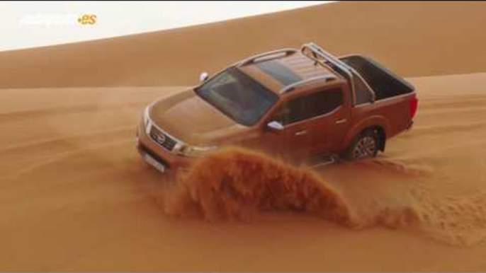 Las dunas de Marruecos, banco de pruebas del Nissan Navara 2017