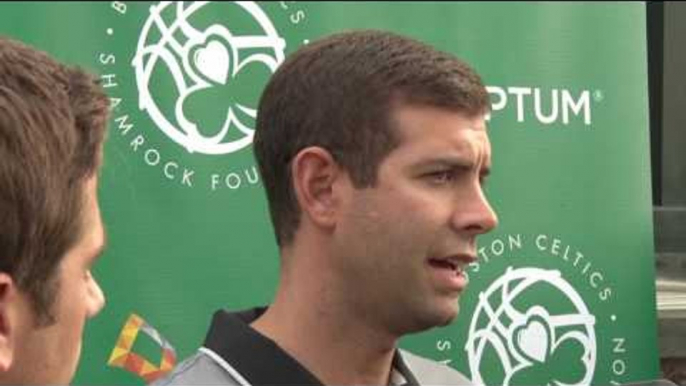 Brad Stevens and Tyler Zeller Tee Up for Kids with Boston Celtics Shamrock Foundation