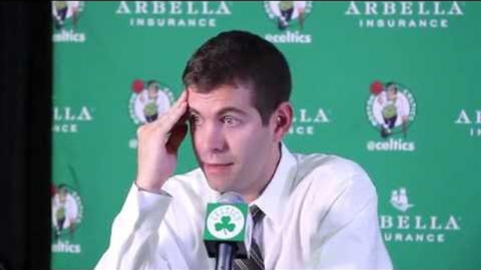 Brad Stevens on Loss to LeBron James & Cavaliers: "We Were One Point Not Good Enough"