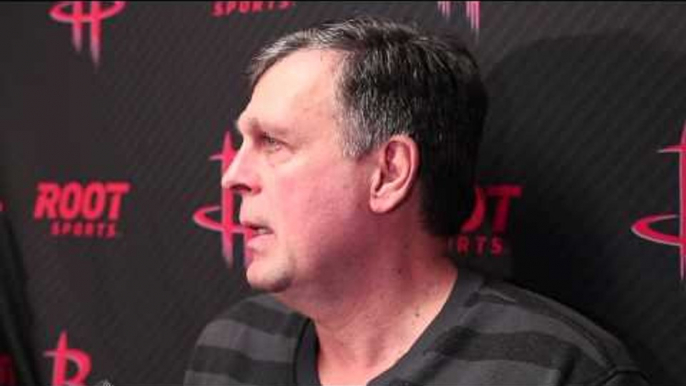 Kevin McHale on Dwight Howard injury and James Harden's Skills