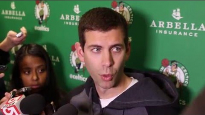 Brad Stevens on Playing Physical vs the Cleveland Cavaliers