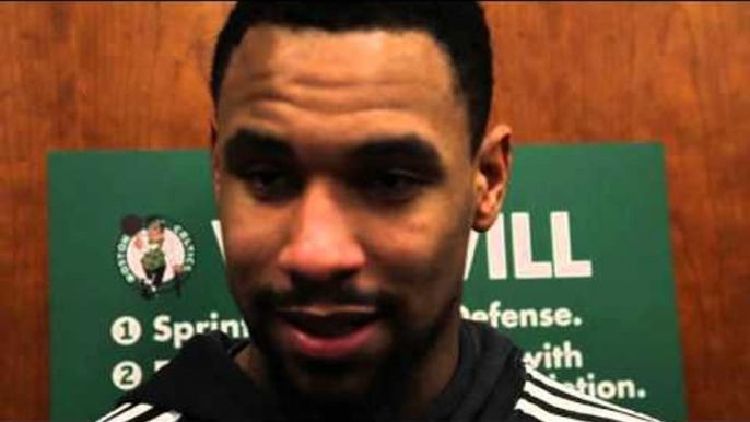 Jared Sullinger on Making Defensive Stops and Isaiah Thomas' All-Star Candidacy