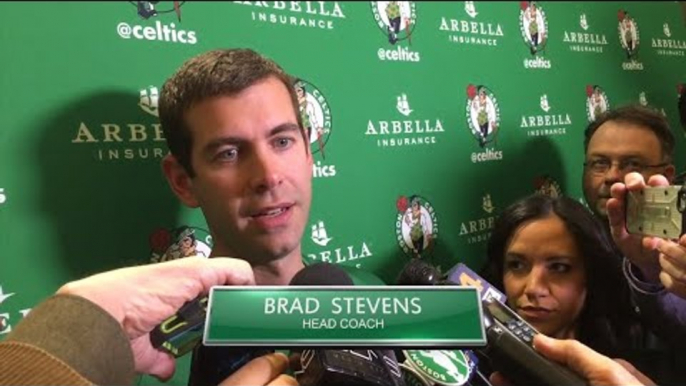 (full) BRAD STEVENS talks AVERY BRADLEY'S return to BOSTON