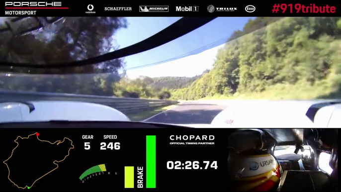 369 km/h on the Nordschleife | Lap Record Porsche 919 Hybrid...