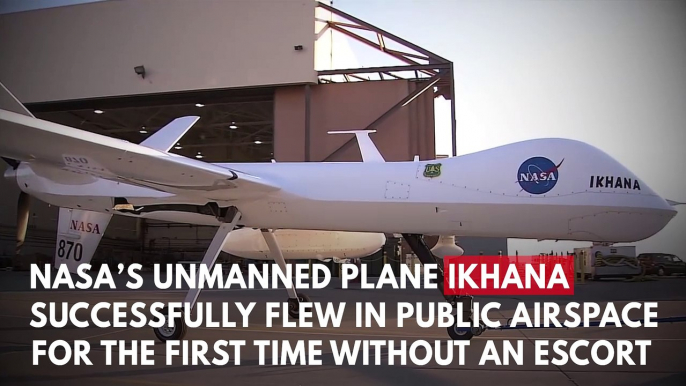 Unmanned NASA Plane Makes First Solo Flight In Public Airspace