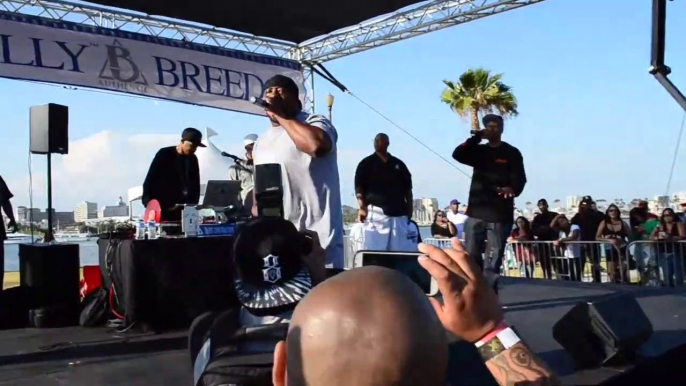 Frank Nitty & Yung Blu, Glasses Malone, DJ Crazy Toones, Young Maylay & WC Live @ "West Coast Bully" Tour, Queen Mary, Long Beach, CA, 06-06-2015