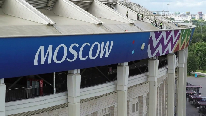 Take a tour of Moscow’s stunning Luzhniki Stadium