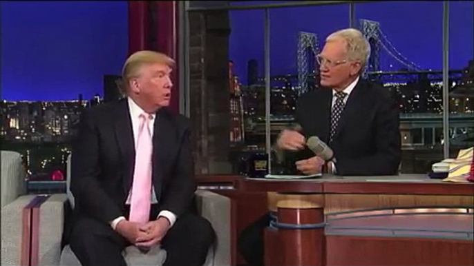 David Letterman Exposes Donald Trump