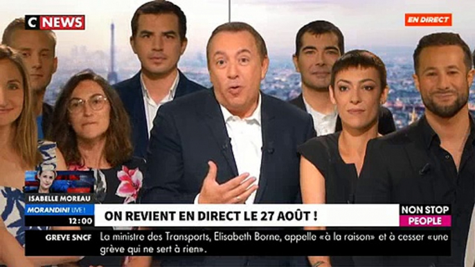 Regardez les remerciements de Jean-Marc Morandini lors de la dernière de la saison de "Morandini Live" sur CNews - VIDEO